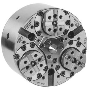 power chuck / 3-jaw / lathe / precision