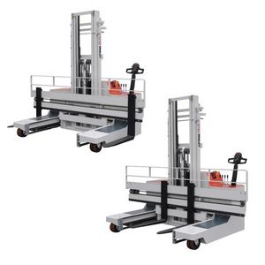 Electric stacker truck - CROSS series - ICEM - walk-behind / 4-way