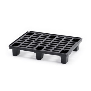 plastic pallet / Euro / transport / stacking