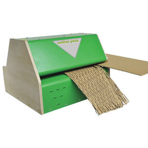 cardboard chips protective packaging machine