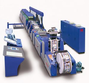web-fed offset press