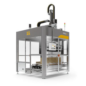 vertical case packer