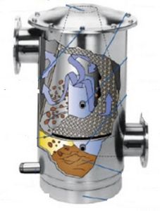 plate filtration unit / for water