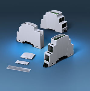 DIN rail enclosure