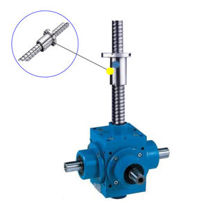 bevel gear screw jack / translating ball screw / rotating ball screw / motorized