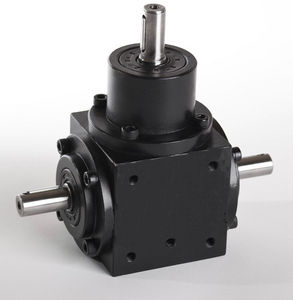 bevel gear reducer / helical / dual-shaft / transmission