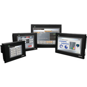 HMI with touch screen