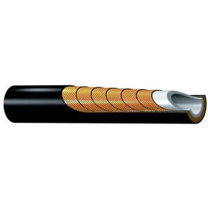 hydraulic hose / high-pressure / fluoropolymer