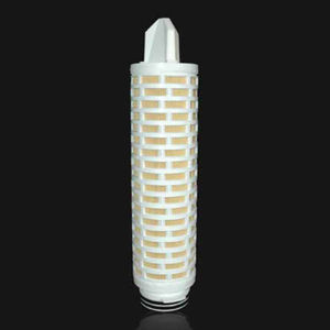 gas filter cartridge / sterilization / PTFE / membrane