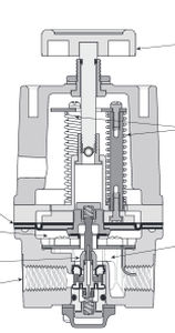 precision vacuum regulator