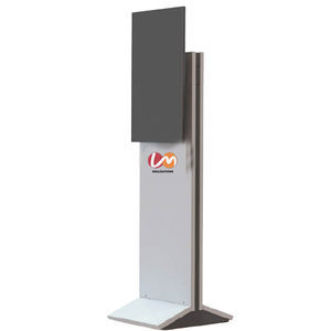 bollard with touch screen