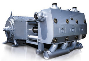 chemical pump / plunger / industrial / for hydraulic fracturing