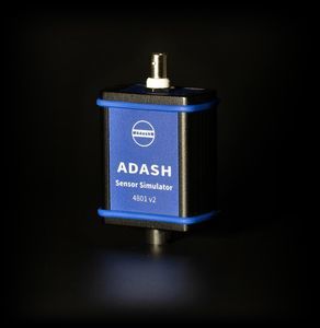 accelerometer output signal simulator