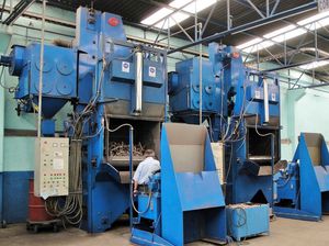 belt shot blasting machine