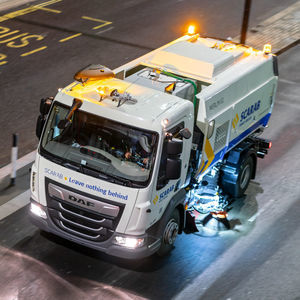 truck-mounted mechanical sweeper