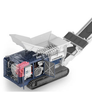 mobile shredding machine