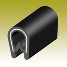 PVC profile / U-shaped / for sealing / protection