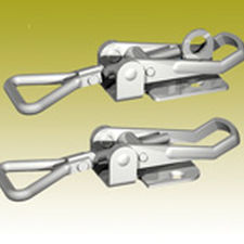 zinc-coated steel draw latch / adjustable
