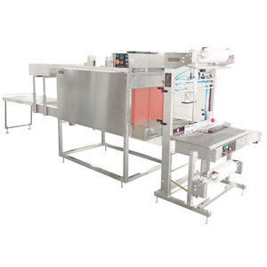 semi-automatic shrink wrapping machine