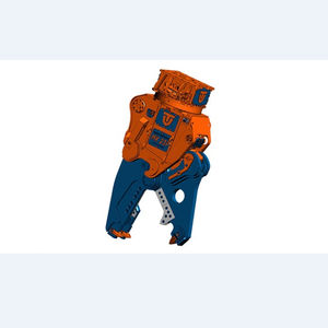 rotary demolition grapple / hydraulic / for excavators