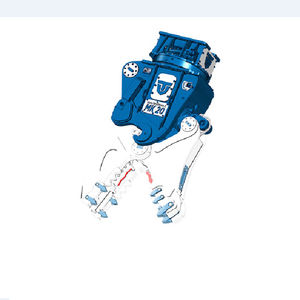 hydraulic demolition grapple / rotary / for excavators