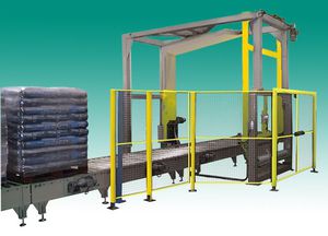 turntable stretch wrapping machine