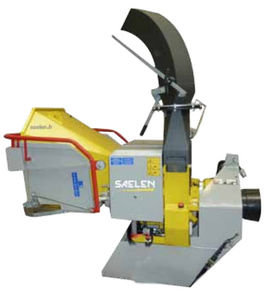 stationary wood chipper