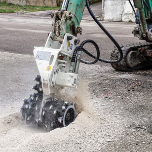 hydraulic cutter head for excavator