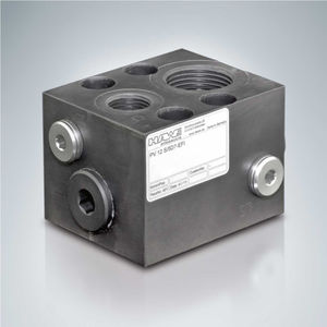 hydraulically-operated valve