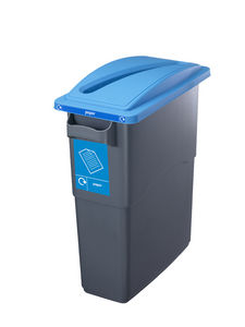 plastic waste bin