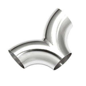 weld-on fitting / Y / hydraulic / stainless steel