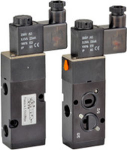 pilot-operated pneumatic directional control valve