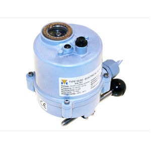 electric valve actuator / 90° / compact / aluminum