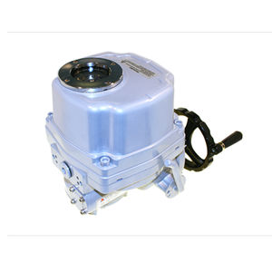 electric valve actuator / 90° / compact / aluminum