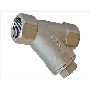 strainer filter / liquid / Y / threaded