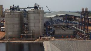 industrial waste treatment plant