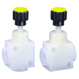 manual valve / regulating / for gas / for liquified gas
