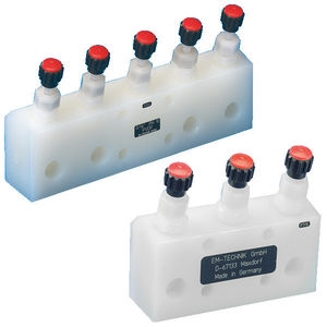 manual valve / regulating / for air / industrial