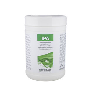 pre-saturated cleaning wipes