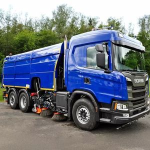 truck-mounted sweeper