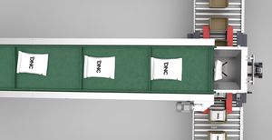 vertical case packer