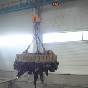 metal scrap handling electro lifting magnet