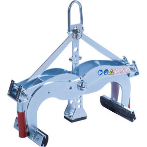 mechanical curbstone laying clamp