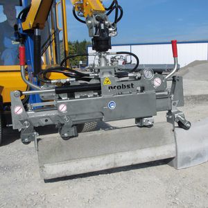 hydraulic curbstone laying clamp