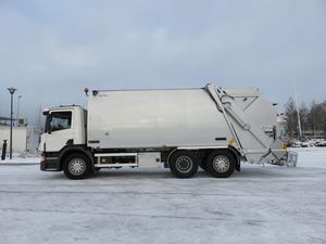 multi-chamber waste collection vehicle