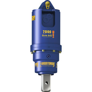 excavator drill attachment