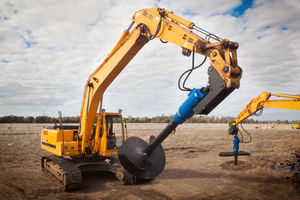 excavator auger