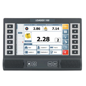 hydraulic excavator weighing system