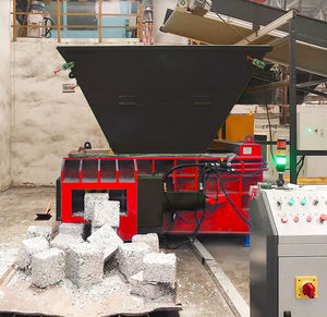 scrap metal baling press