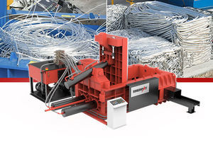 scrap metal baling press 1